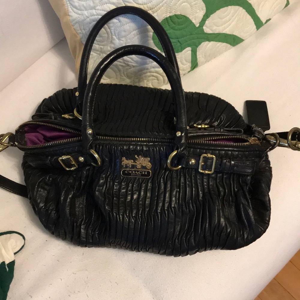 Coach vintage pleated look. Ultra cool look